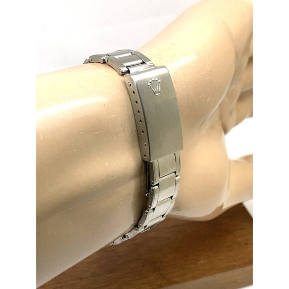 Rolex Speedking Oyster Perpetual 6430 Watch Swiss Wind Steel 14k Bezel 30mm - Picture 11 of 14